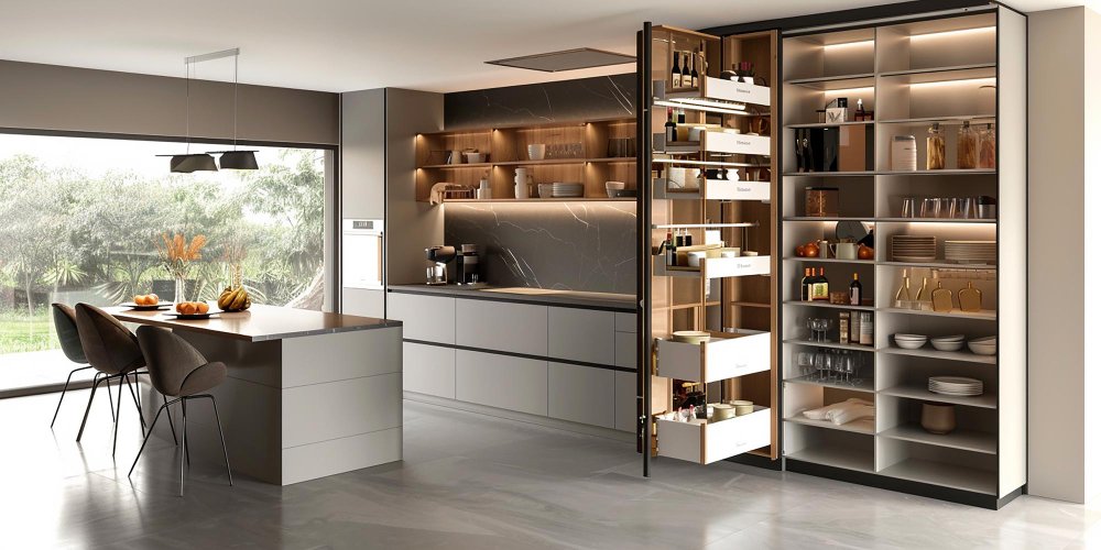 Kitchen Custom Pantry